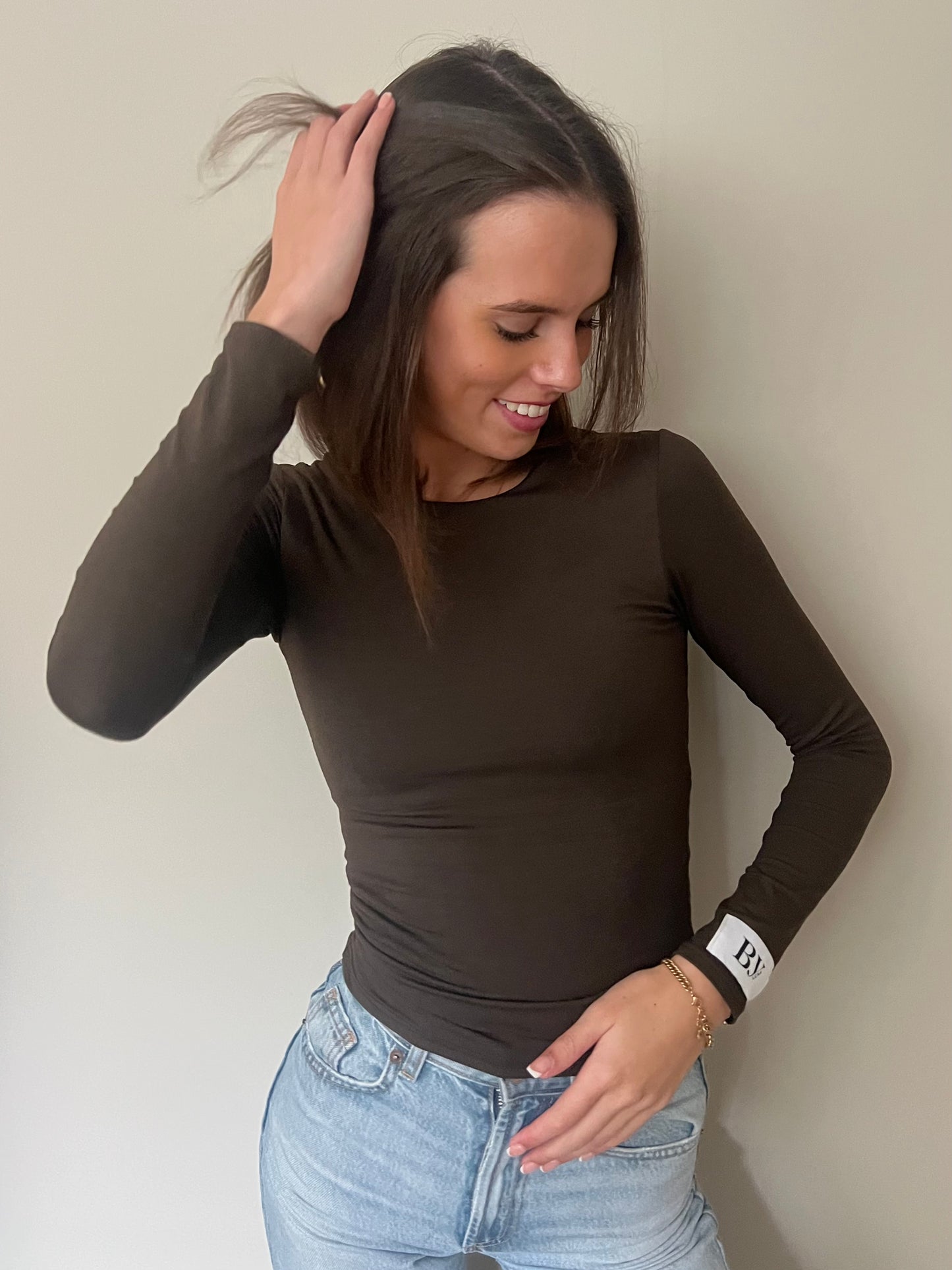 BASIC CHOCO LONGSLEEVE